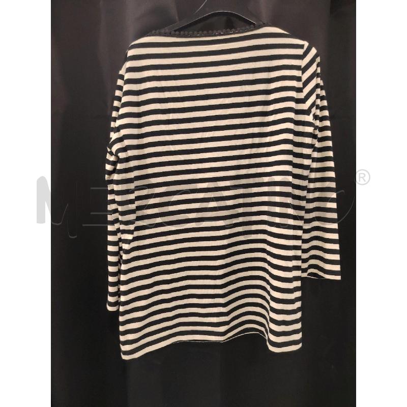 MAGLIA D WEEKEND RIGHE BIA NE | Mercatino dell'Usato Roma eur 3