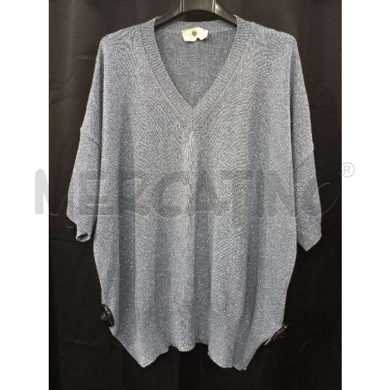 MAGLIETTA D MARELLA MONOCHROME AZZ LUREX | Mercatino dell'Usato Roma eur 1