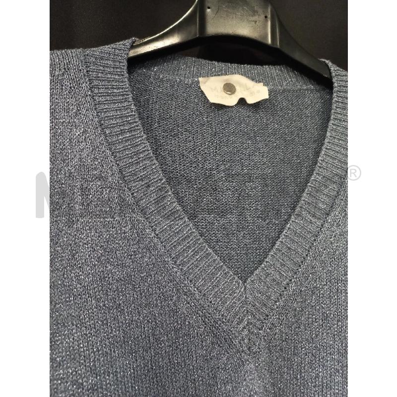 MAGLIETTA D MARELLA MONOCHROME AZZ LUREX | Mercatino dell'Usato Roma eur 2