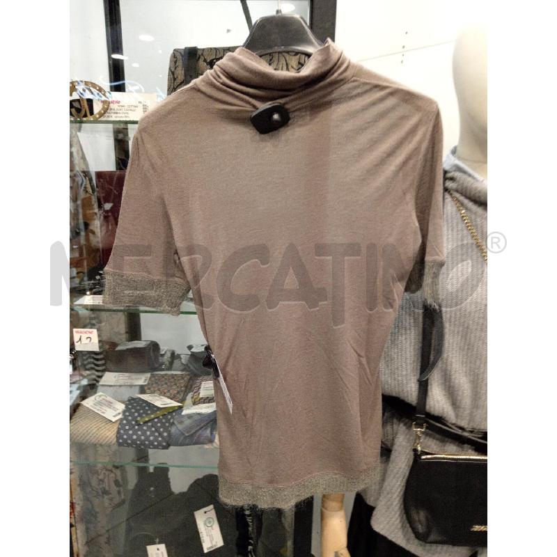 MAGLIETTA D MAX&CO MARR MANICHE VITA GRI | Mercatino dell'Usato Roma eur 3