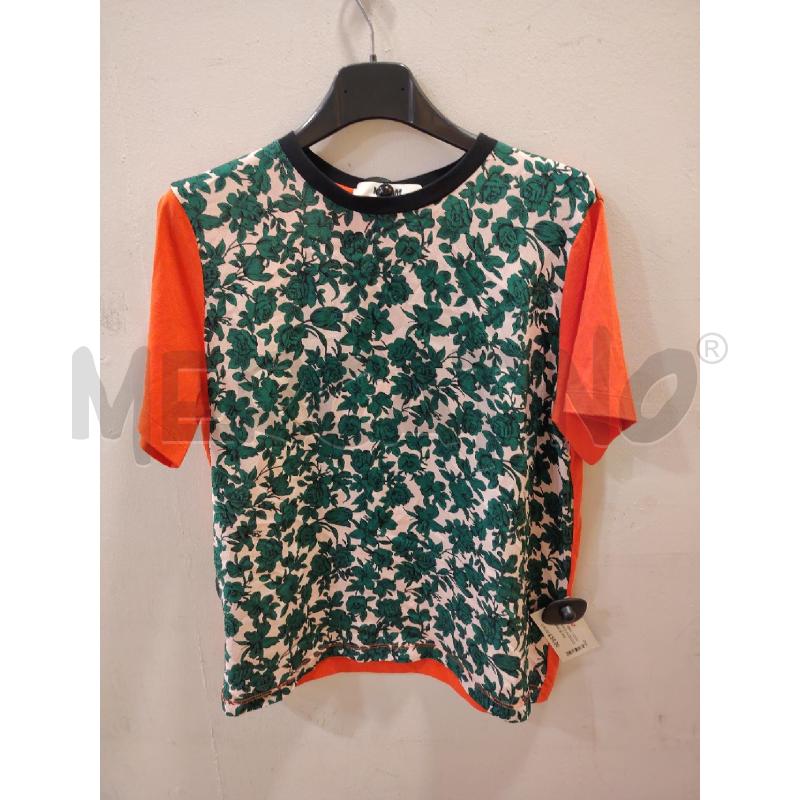 MAGLIETTA D MSGM FIORI VE MANICHE ARA | Mercatino dell'Usato Roma eur 1
