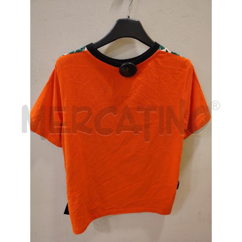 MAGLIETTA D MSGM FIORI VE MANICHE ARA | Mercatino dell'Usato Roma eur 3