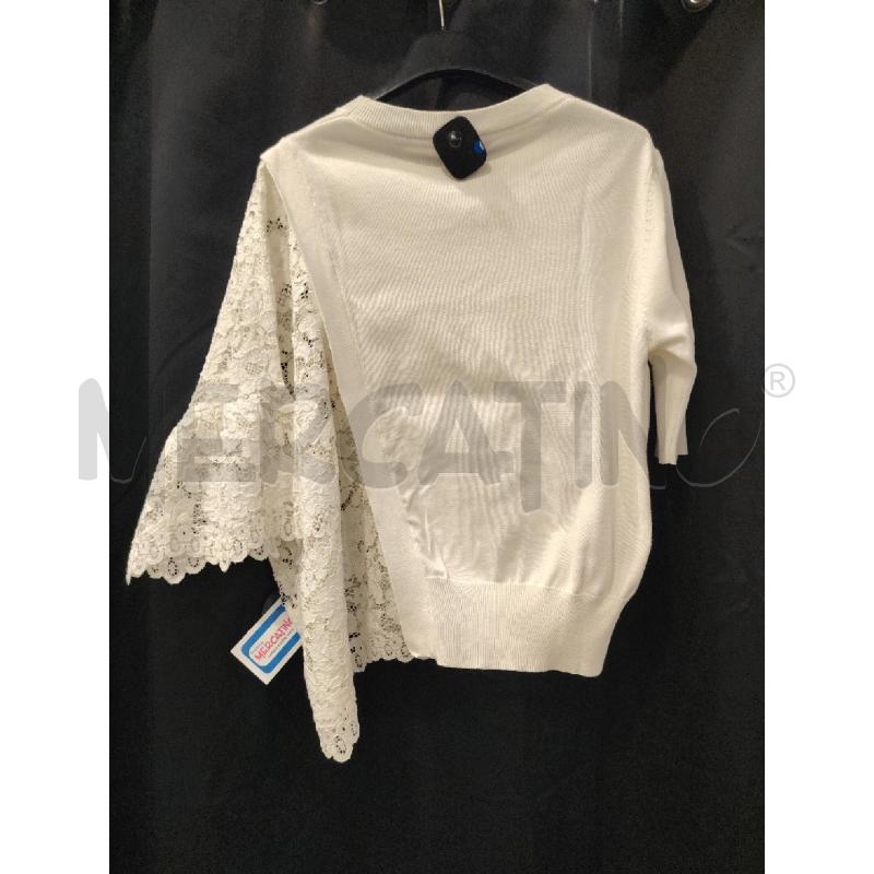 MAGLIETTA D TWINSET BIA PIZZO | Mercatino dell'Usato Roma eur 3