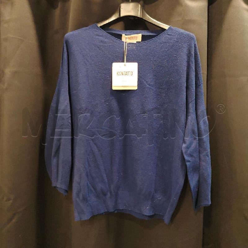MAGLIONCINO D KONATTO BLU CARTELL | Mercatino dell'Usato Roma eur 1