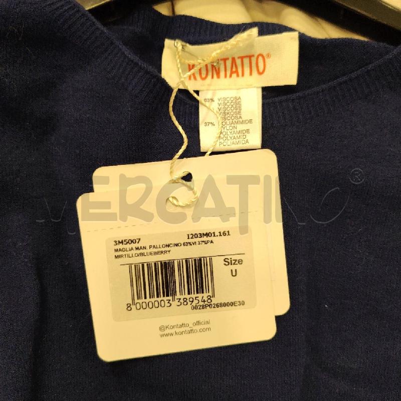MAGLIONCINO D KONATTO BLU CARTELL | Mercatino dell'Usato Roma eur 3
