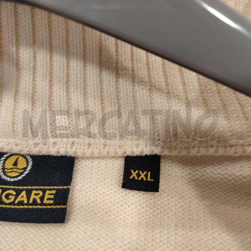 MAGLIONCINO U NAVIGAREMISTO LANA BEI RIGHE GRI VIO | Mercatino dell'Usato Roma eur 3