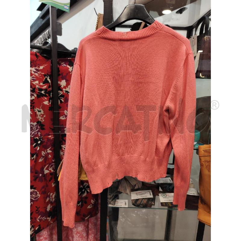 MAGLIONE D DESIGUAL FUCSIA STAMPA MADONNA  | Mercatino dell'Usato Roma eur 3
