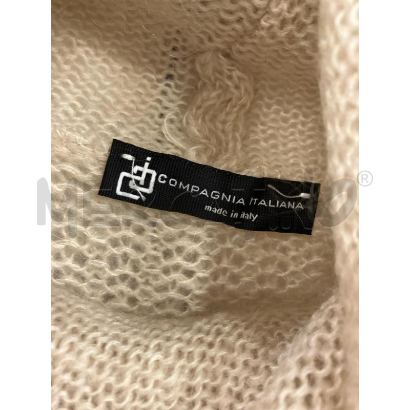 MAGLIONE D KATE BEIGE COLLO ALTO | Mercatino dell'Usato Roma eur 3