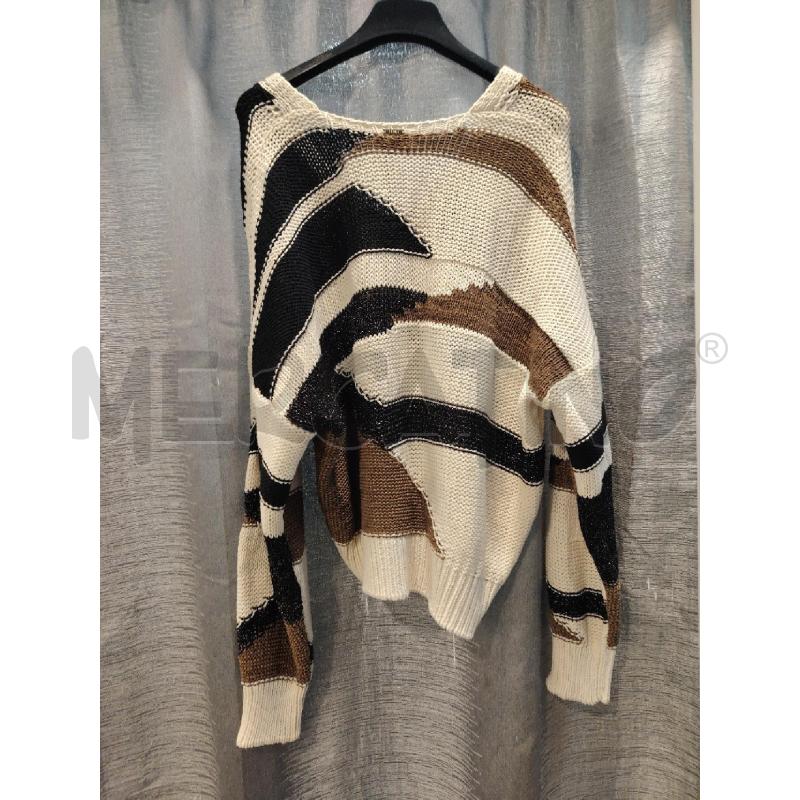MAGLIONE D LIU JO BEI FANT RIGHE ETICHETTA | Mercatino dell'Usato Roma eur 3