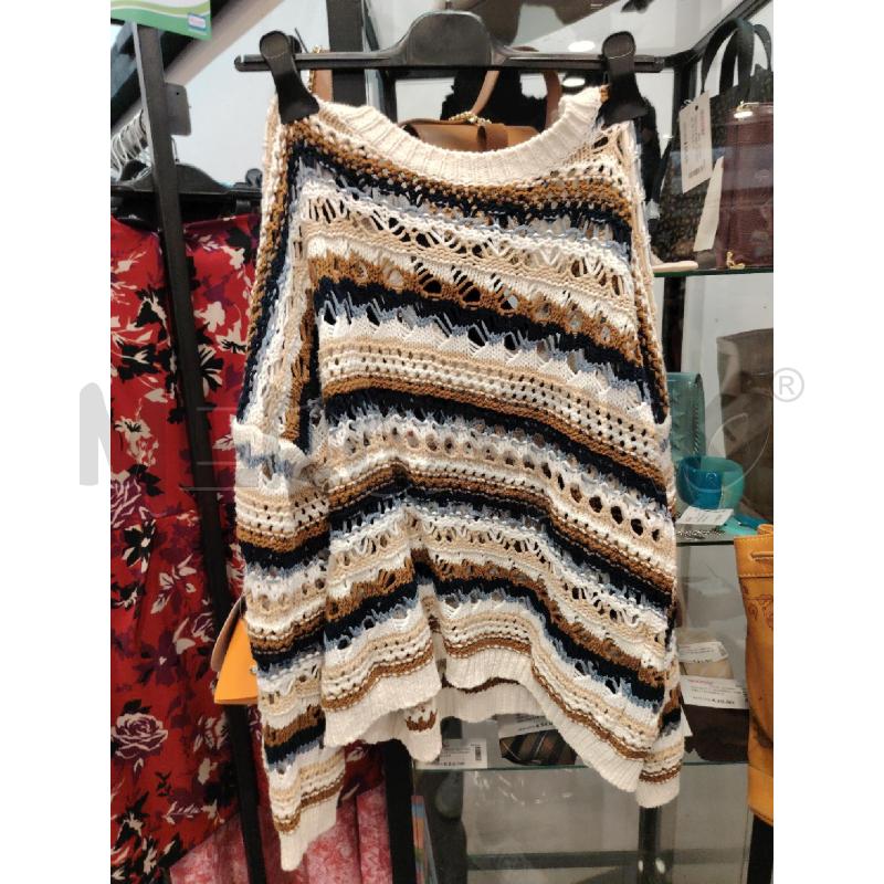 MAGLIONE D LIU JO MAGLIA GROSSA BLU BIA BEI | Mercatino dell'Usato Roma eur 1