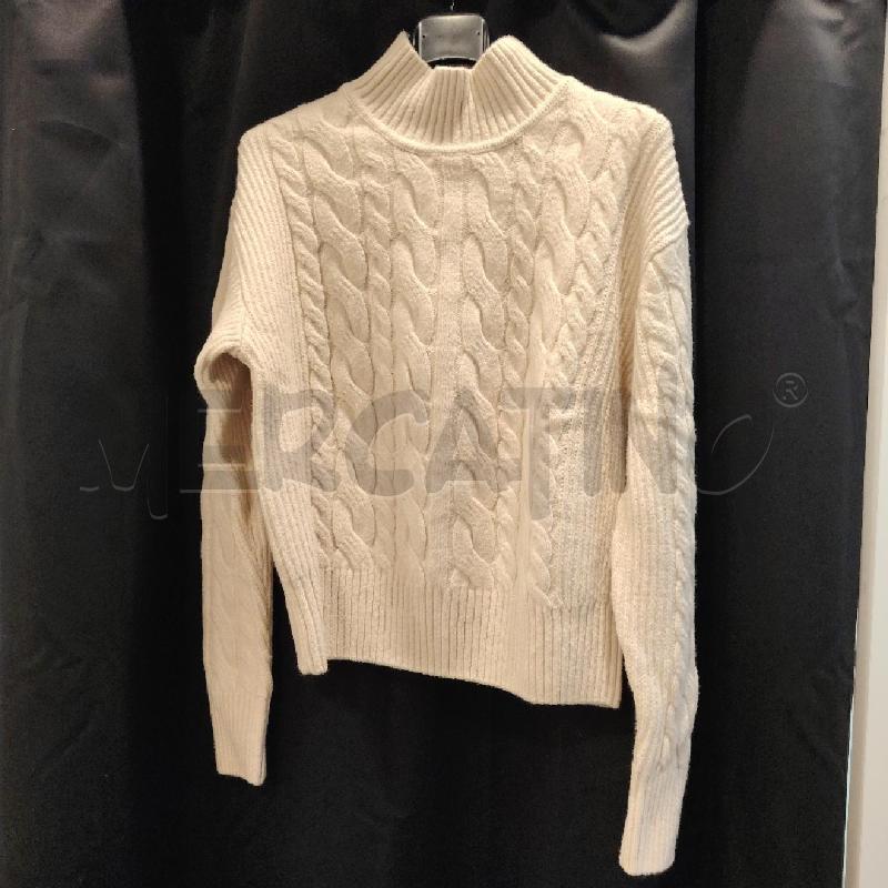 MAGLIONE D ROY ROGERS PANNA COLLO ALTO TRECCE CARTELL | Mercatino dell'Usato Roma eur 1