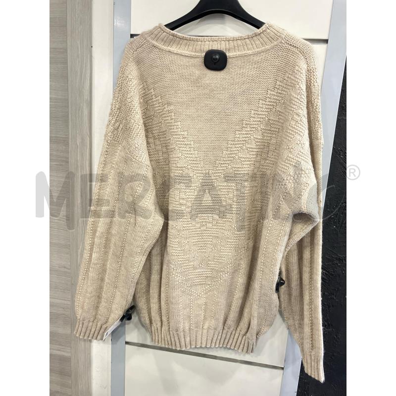 MAGLIONE U RALPH LAUREN LANAN BEI TRECCE SCOLLO V | Mercatino dell'Usato Roma eur 3