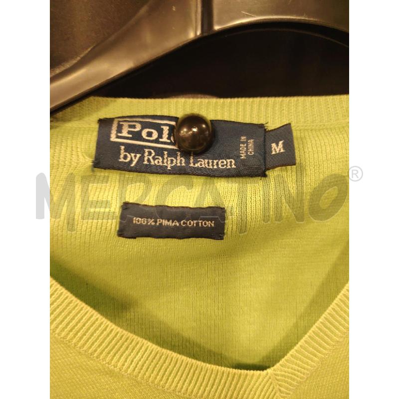 MAGLIONE U RALPH LAUREN VE CHIARO LOGO ARA | Mercatino dell'Usato Roma eur 2
