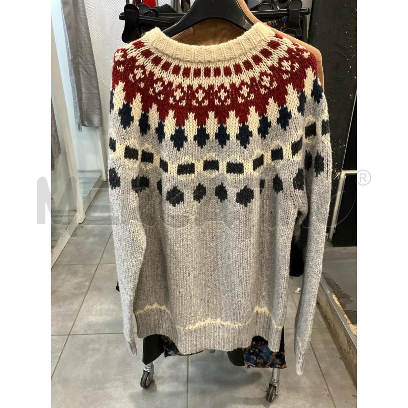 MAGLIONE U WOOLRICH GRI/BLU FANTASIA | Mercatino dell'Usato Roma eur 3