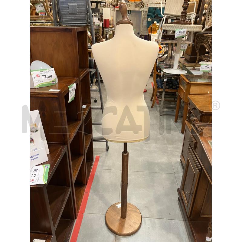 MANICHINO MEZZOBUSTO BASE MET D | Mercatino dell'Usato Roma eur 3