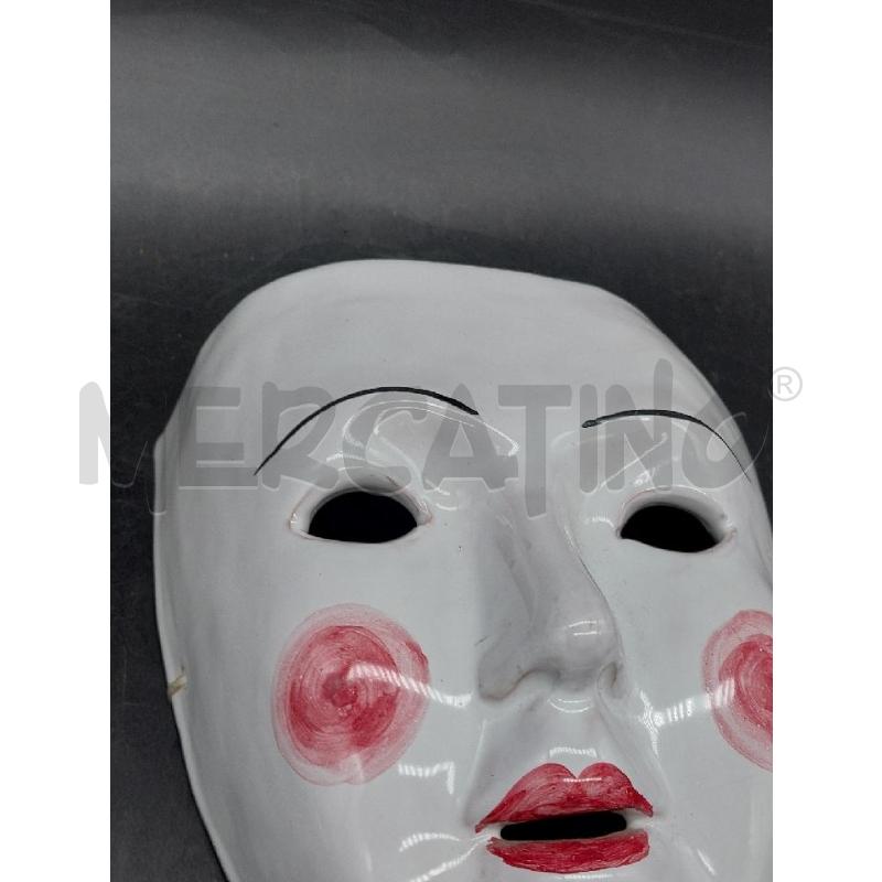 MASCHERA COLOMBIANA BIA  | Mercatino dell'Usato Roma eur 3