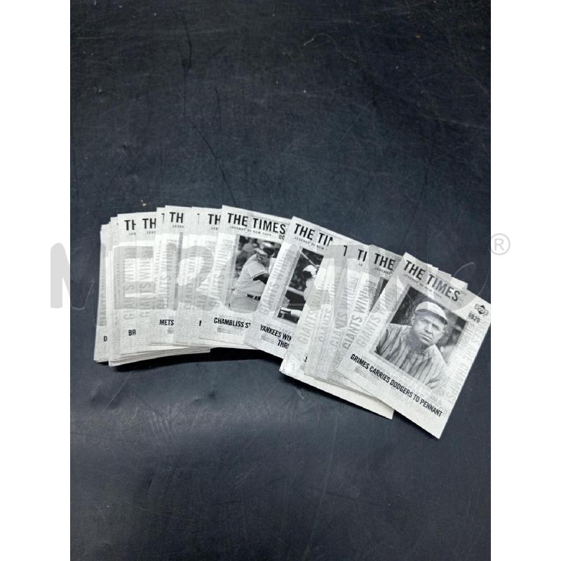 MAZZO CARTE UPPER DECK THE TIMES | Mercatino dell'Usato Roma eur 2