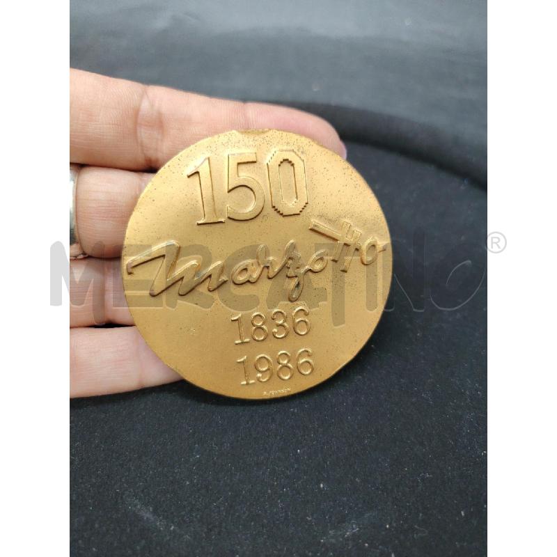 MEDAGLIA 150° MARZOTTO | Mercatino dell'Usato Roma eur 2