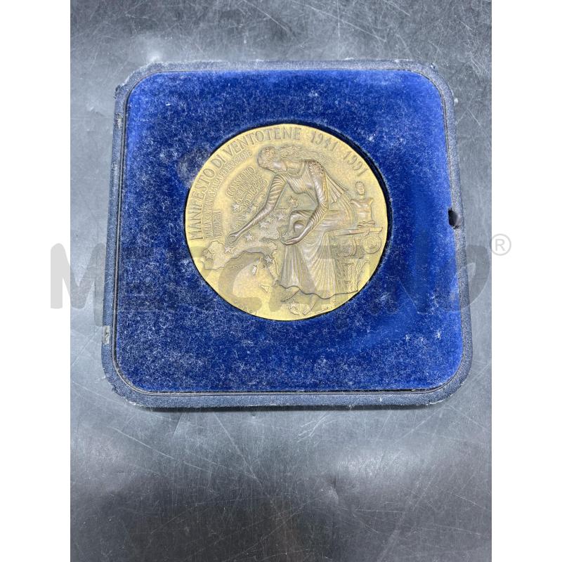 MEDAGLIA 50° ANNIVERSARIO MANIFESTO DI VENTOTENE | Mercatino dell'Usato Roma eur 1