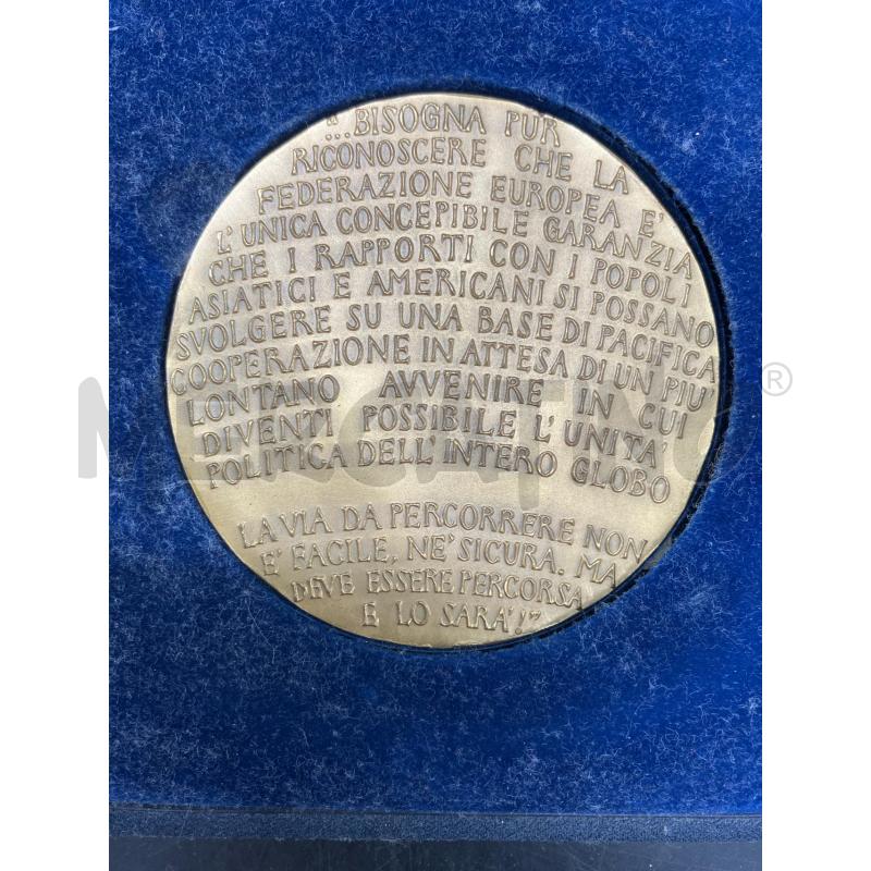 MEDAGLIA 50° ANNIVERSARIO MANIFESTO DI VENTOTENE | Mercatino dell'Usato Roma eur 3
