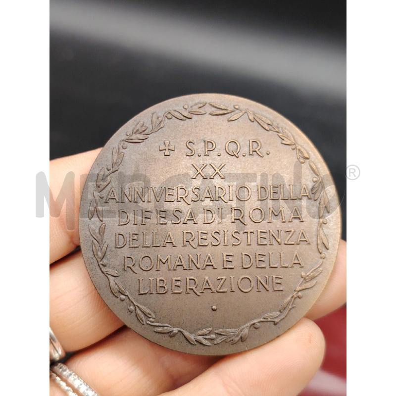 MEDAGLIA ANNIVERSARIO DIFESA ROMA  | Mercatino dell'Usato Roma eur 2