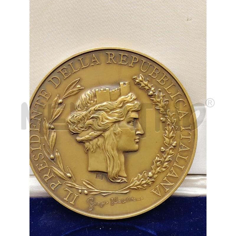 MEDAGLIA BRONZO GIORGIO NAPOLITANO IL PRESIDENTE DELLA REPUBBLICA ITALIANA | Mercatino dell'Usato Roma eur 3