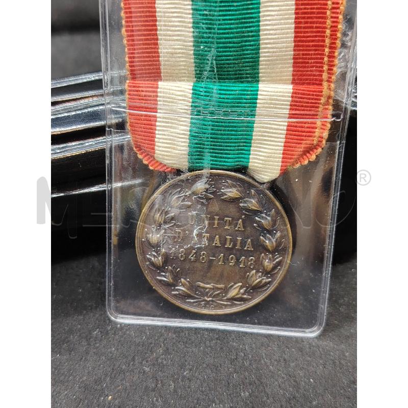 MEDAGLIA COMMEMORATIVA DELL'UNITA D'ITALIA 1948-1918 | Mercatino dell'Usato Roma eur 2