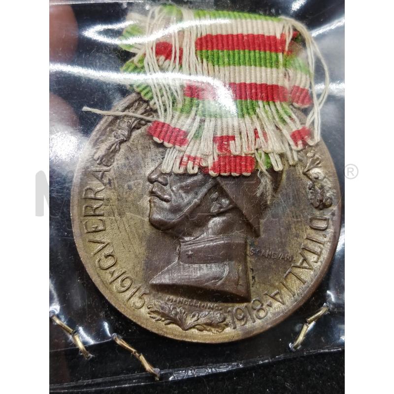 MEDAGLIA COMMEMORATIVA GUERRA ITALO-AUSTRIACA 1915-1918 | Mercatino dell'Usato Roma eur 2