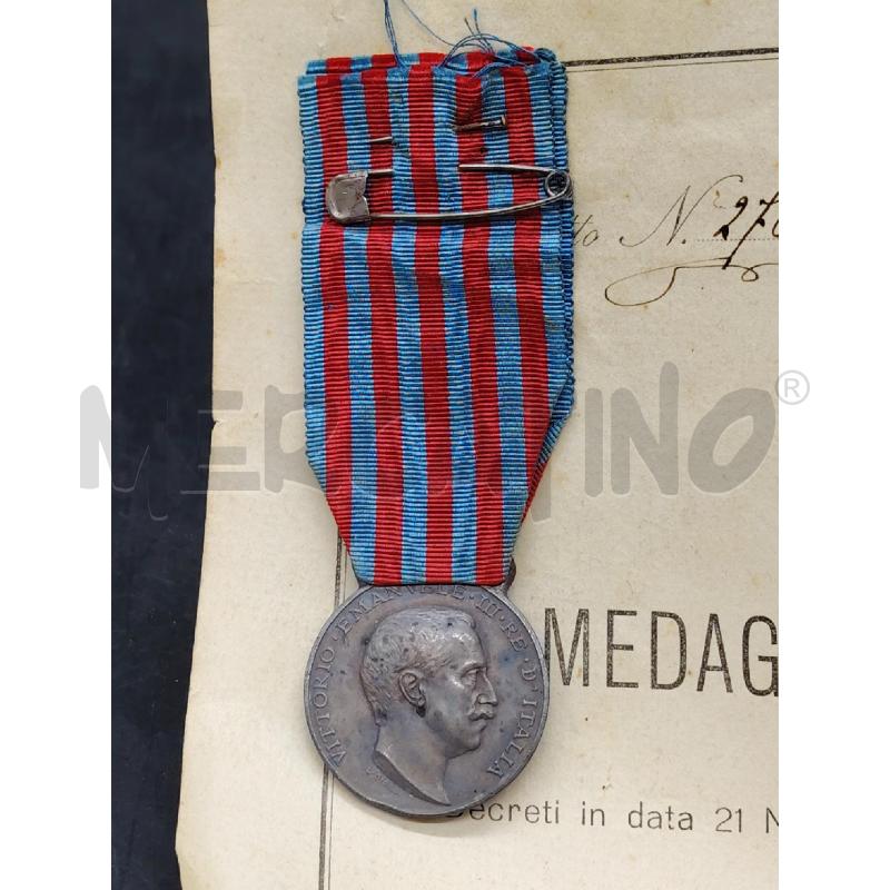 MEDAGLIA COMMEMORATIVA LIBIA | Mercatino dell'Usato Roma eur 2