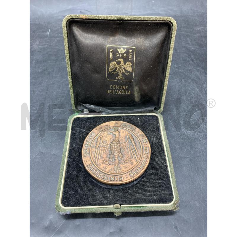 MEDAGLIA COMUNE DELL'AQUILA | Mercatino dell'Usato Roma eur 1