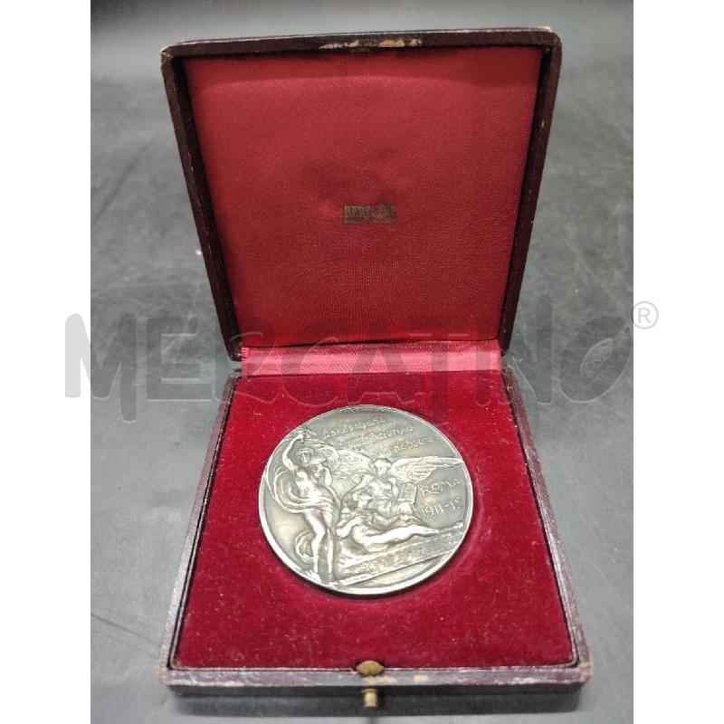 MEDAGLIA ESPOSIZIONE INTERNAZIONALE D'IGIENE SOCIALE ROMA 1911-1912 | Mercatino dell'Usato Roma eur 1