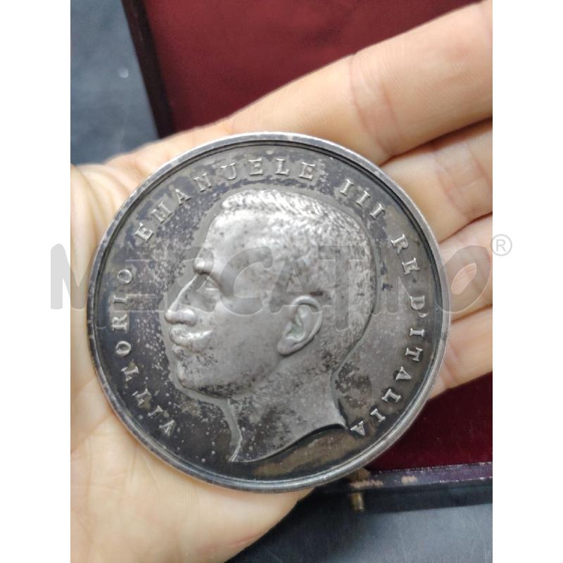 MEDAGLIA ESPOSIZIONE INTERNAZIONALE D'IGIENE SOCIALE ROMA 1911-1912 | Mercatino dell'Usato Roma eur 4