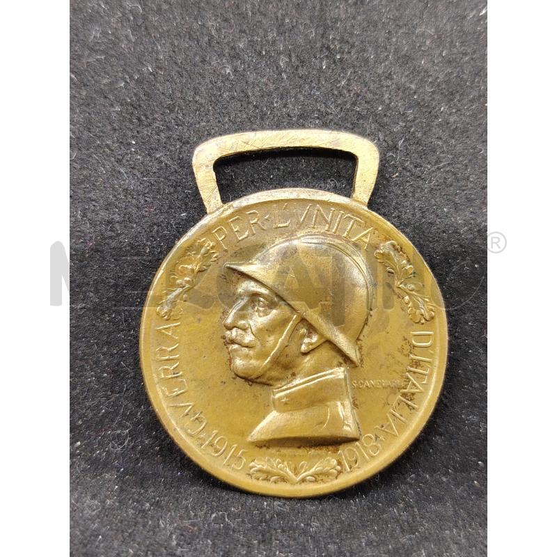 MEDAGLIA GUERRA PER L'UNITA D'ITALIA 1918 | Mercatino dell'Usato Roma eur 2