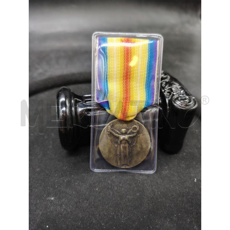 MEDAGLIA INTERALLEATA DELLA VITTORIA COMMEMORATIVA PRIMA GUERRA MONDIALE | Mercatino dell'Usato Roma eur 1