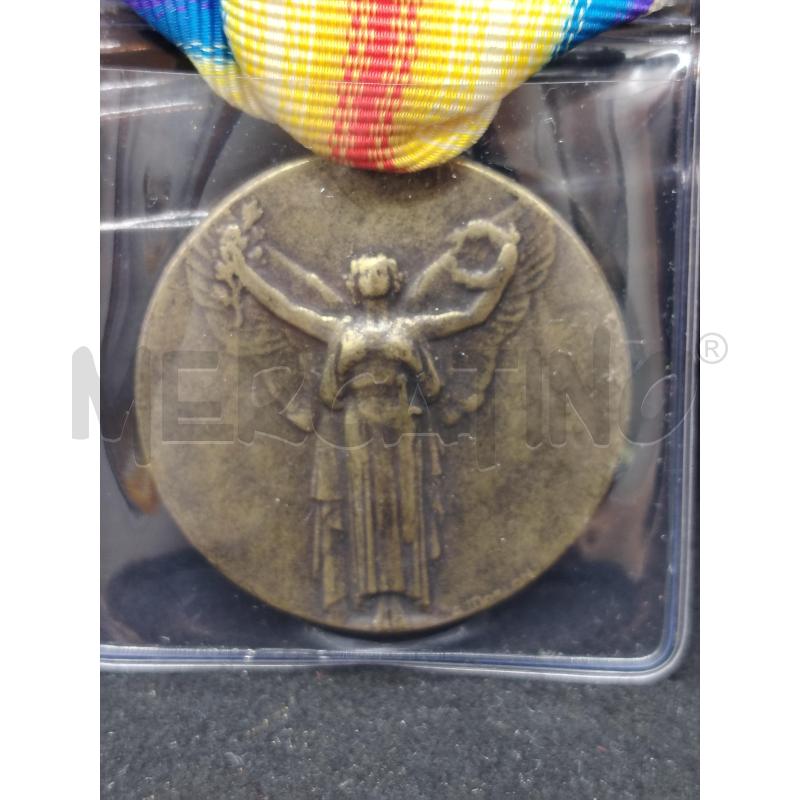 MEDAGLIA INTERALLEATA DELLA VITTORIA COMMEMORATIVA PRIMA GUERRA MONDIALE | Mercatino dell'Usato Roma eur 2