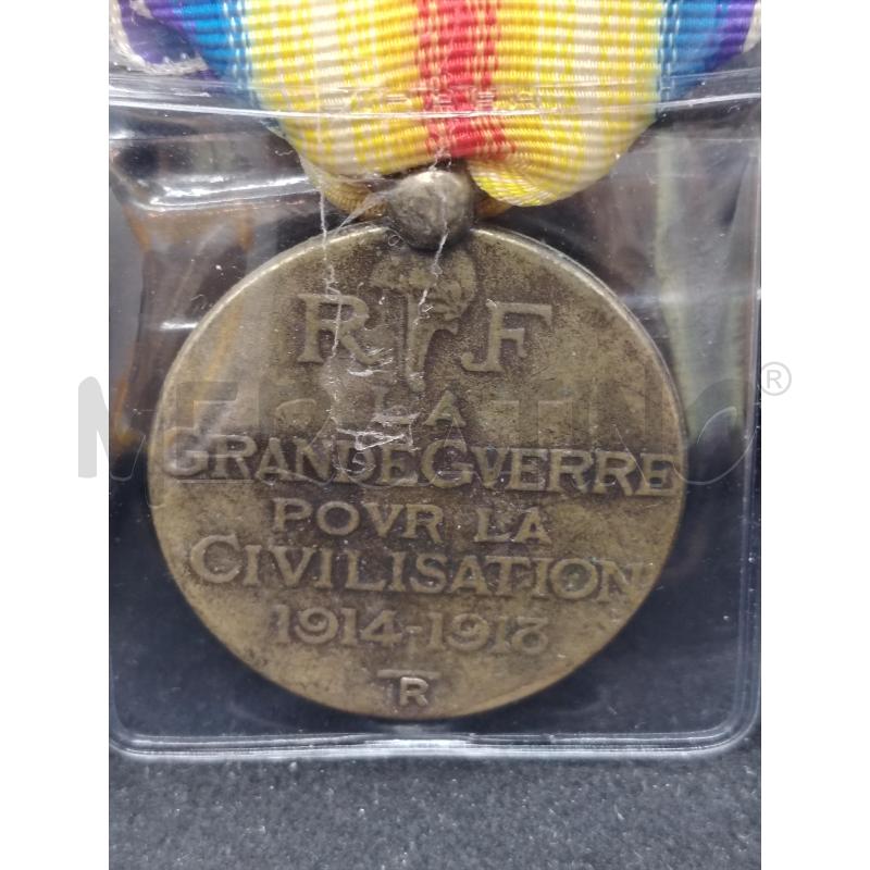 MEDAGLIA INTERALLEATA DELLA VITTORIA COMMEMORATIVA PRIMA GUERRA MONDIALE | Mercatino dell'Usato Roma eur 3