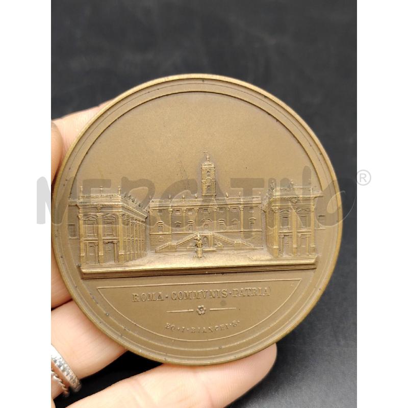 MEDAGLIA ROMA COMMUNIS PATRIA BIANCHI | Mercatino dell'Usato Roma eur 1