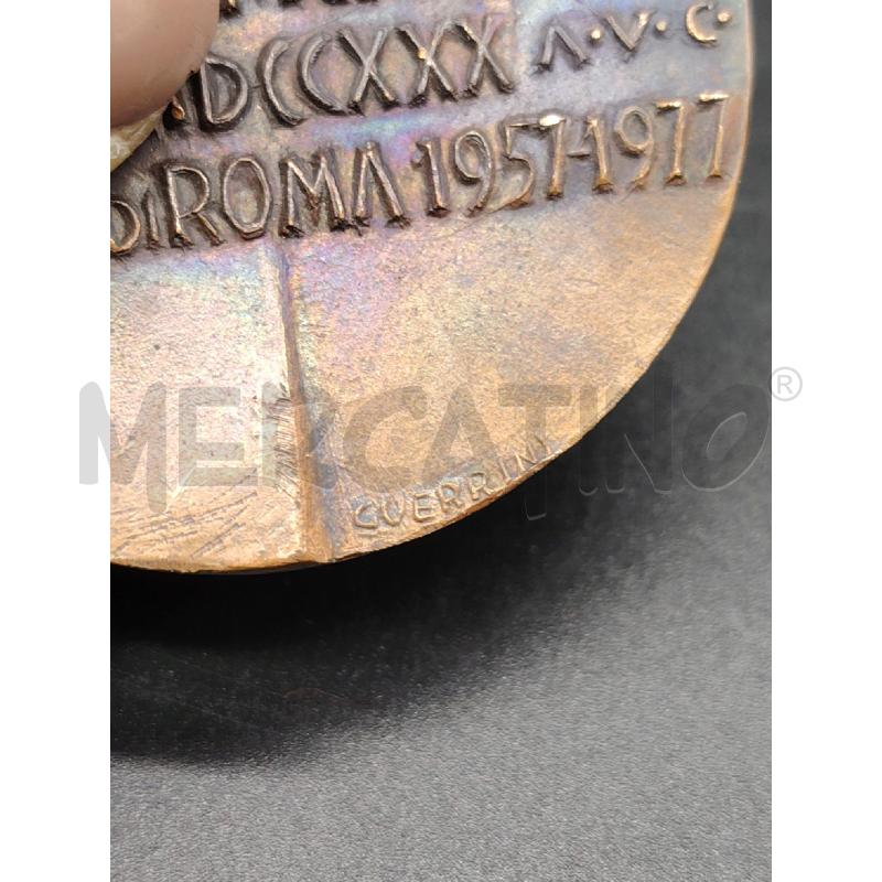 MEDAGLIA TRATTATI DI ROMA 1957-1977 | Mercatino dell'Usato Roma eur 3