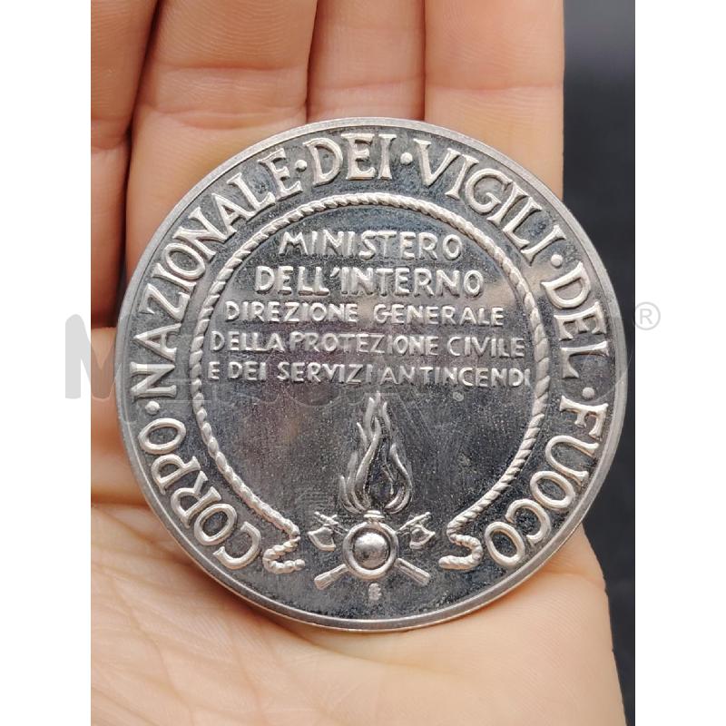 MEDAGLIA VIGILI DEL FUOCO ANNIVERSARIO 1941-1991 | Mercatino dell'Usato Roma eur 2