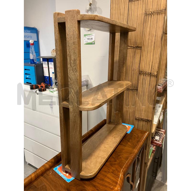 MENSOLA 3RIP LEGNO DI MANGO MDM | Mercatino dell'Usato Roma eur 2