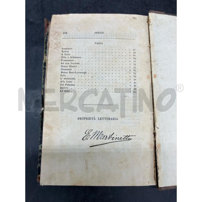 MILAZZO SFUAMTURE VERSI 1883 | Mercatino dell'Usato Roma eur 3