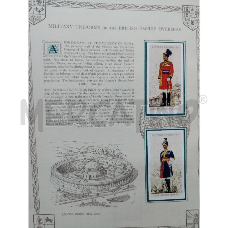 MILITARY UNIFORMS OF THE BRITISH EMPIRE OVERSEAS | Mercatino dell'Usato Roma eur 2