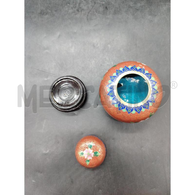 MINIATURA POTICHE  CLOISONNE  | Mercatino dell'Usato Roma eur 2