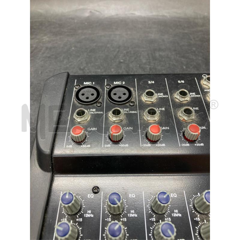 MIXER ALTO PROFESSIONAL ZMX862 + ALIMENTATORE | Mercatino dell'Usato Roma eur 3