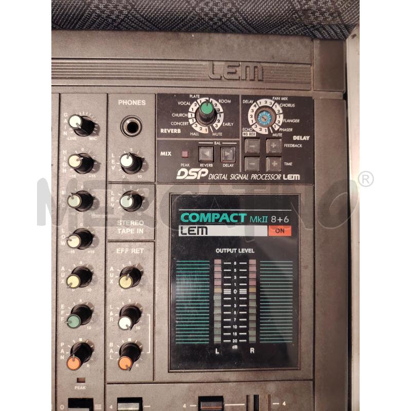 MIXER LEM COMPACT SYSTEM 8 6 | Mercatino dell'Usato Roma eur 2