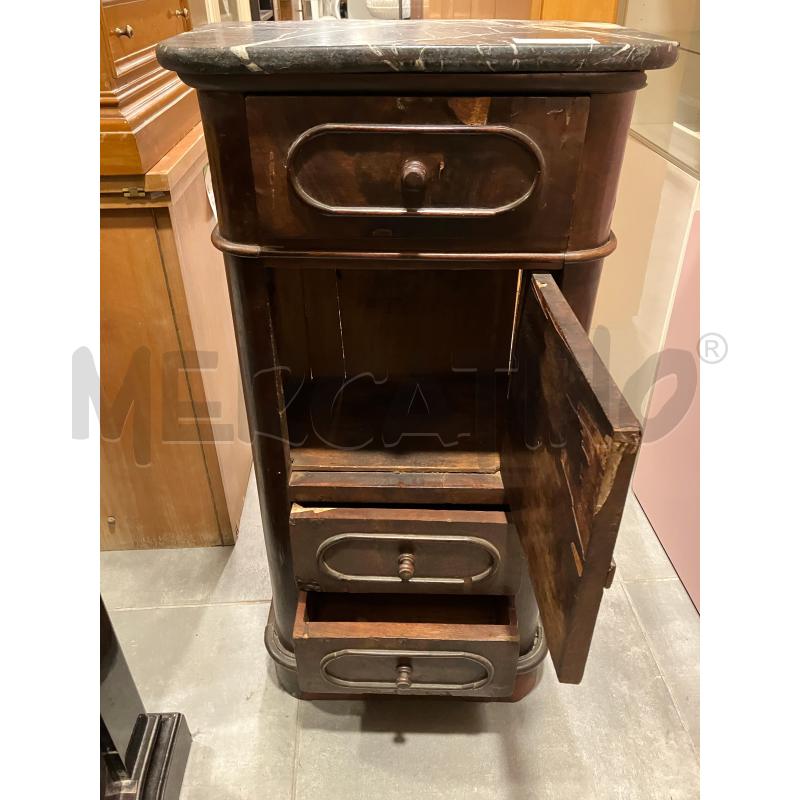 MOBILETTO COMODINO P/MARMO 3C 1SP | Mercatino dell'Usato Roma eur 3