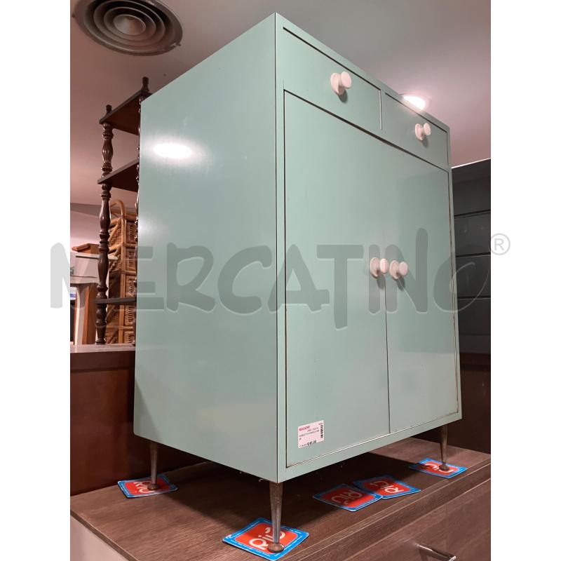 MOBILETTO FORMICA VERDE  | Mercatino dell'Usato Roma eur 2