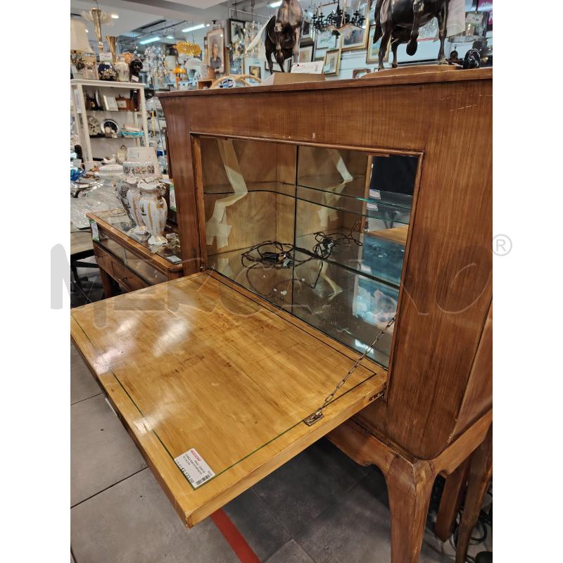 MOBILE BAR INTARSIATO '50 CACCIA  | Mercatino dell'Usato Roma eur 5