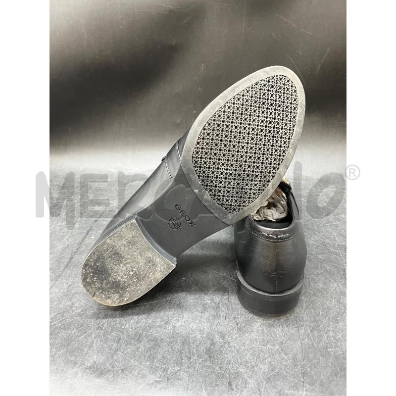 MOCASSINI D GEOX SCATO NE PELLE FIBBIA DOR | Mercatino dell'Usato Roma eur 5