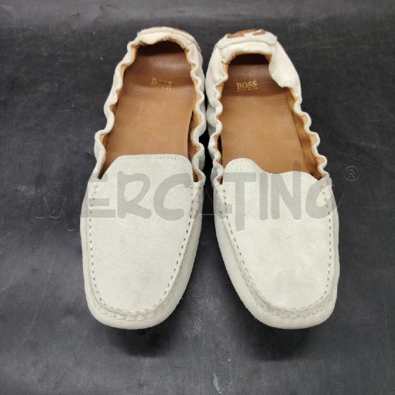 MOCASSINI D HUGO BOSS BEI SCAMO ARRICCIO LATO  | Mercatino dell'Usato Roma eur 2